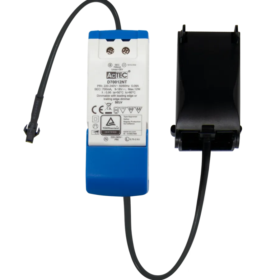 Norlux AcTEC Driver 700mA 12W IP20 - Dimbar