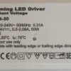 Discount NorDesign AcTEC LED trafo 50W 24V DC - Dimbar