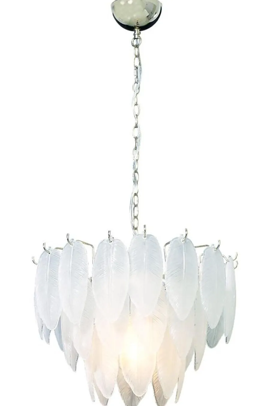 Sale Aneta Lighting Adriana takpendel 43 cm Sølv / Frostet