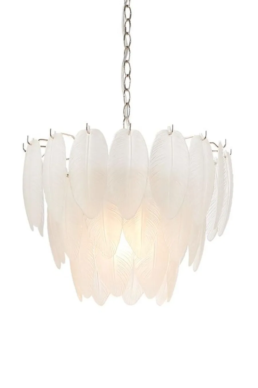 Sale Aneta Lighting Adriana takpendel 43 cm Sølv / Frostet