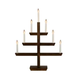 Sale Konstsmide Adventstake 7 armet Brun