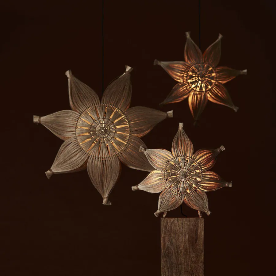 Pr home of Scandinavia Ab Agnes adventsstjerne 78 cm - Natur