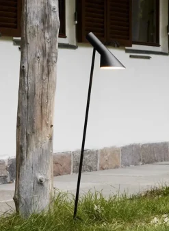 Clearance Louis Poulsen AJ Garden Pullert med spyd H:95cm - Startpakke Svart