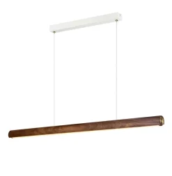 DFTP Akeno takpendel 115 cm 25W 3000 Kelvin - Dimbar Mørk brun