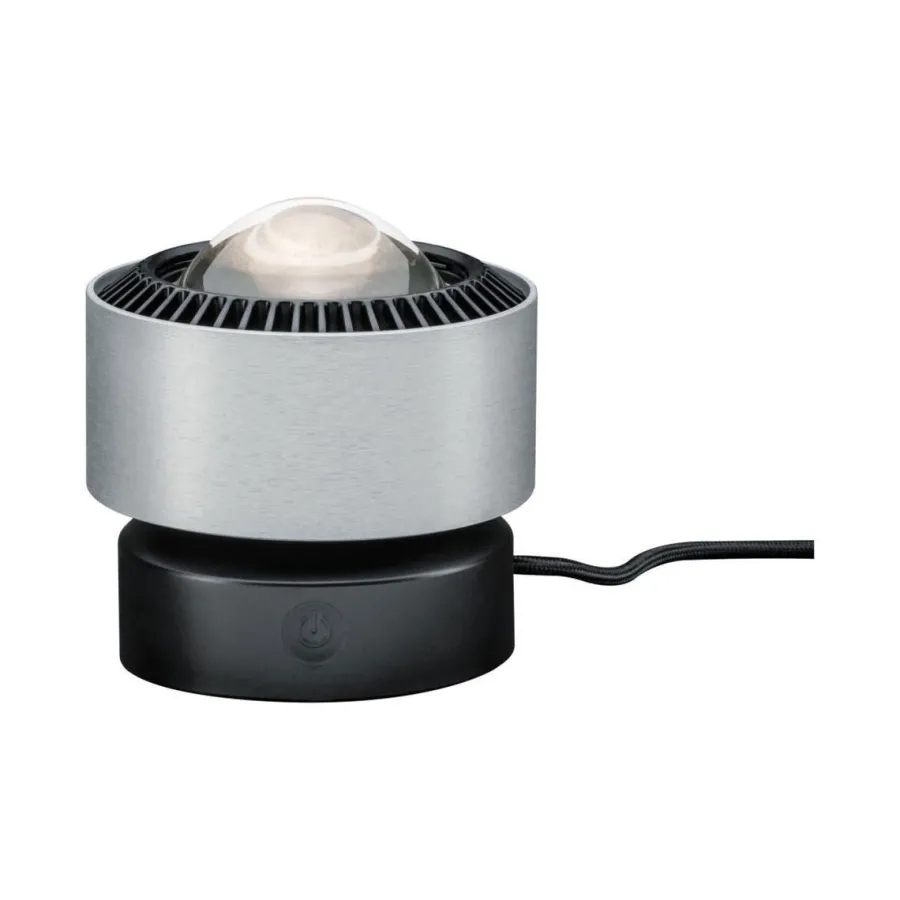 Sale Paulmann Aldan bordlampe 3,5W 2700 kelvin - Dimbar Svart / Børstet aluminium