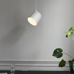 Outlet DFTP Angle takpendel E27 Hvit / Telegrå