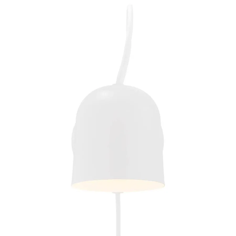 New DFTP Angle vegglampe med USB - Hvit