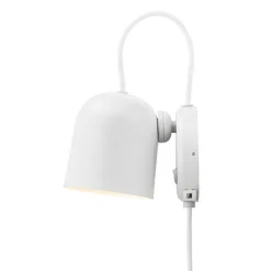 New DFTP Angle vegglampe med USB - Hvit