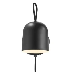 Hot DFTP Angle vegglampe med USB - Svart