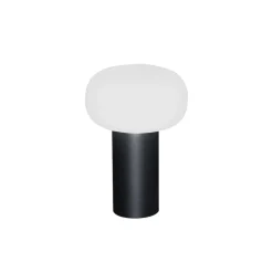 Online Konstsmide Antibes oppladbar bordlampe 2700/3000/4000K og RGB IP54 Dimbar - grå Antrasitt