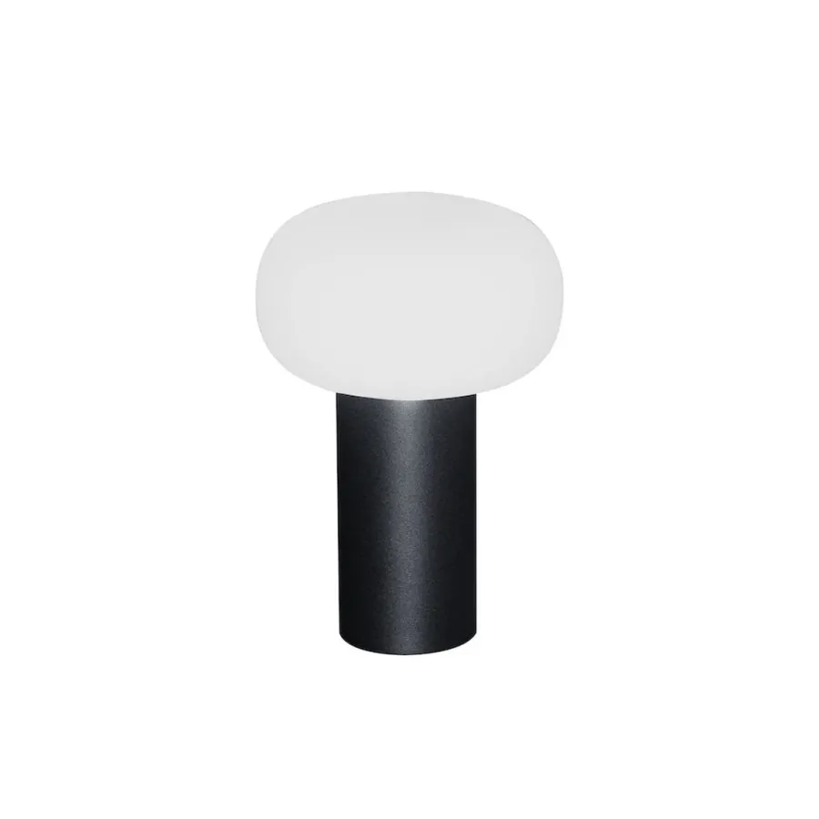Online Konstsmide Antibes oppladbar bordlampe 2700/3000/4000K og RGB IP54 Dimbar - grå Antrasitt