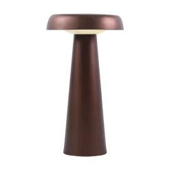 Outlet DFTP Arcello Bordlampe oppladbar inne og utendørsbruk IP54 - messingfarge Brun