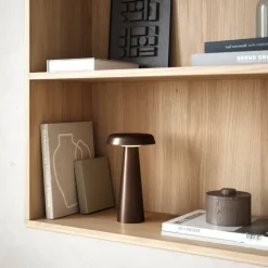 Outlet DFTP Arcello Bordlampe oppladbar inne og utendørsbruk IP54 - messingfarge Brun