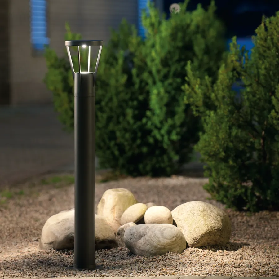 New Sg Armaturen As Arco Air utendørs pullert 96 cm 6W Dimbar - Grafitt