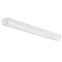Norlux Areto benkarmatur 3000/4000 kelvin 75 cm 11W m/stikkontakt - Hvit