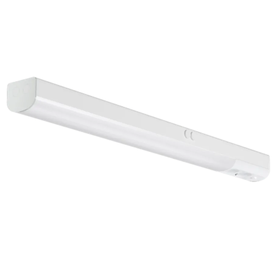 Norlux Areto benkarmatur 3000/4000 kelvin 75 cm 11W m/stikkontakt - Hvit