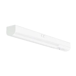 Clearance Norlux Areto benkarmatur 3000/4000 kelvin 55 cm 8W m/stikkontakt - Hvit