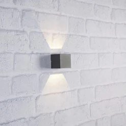 Marksløjd Argos vegglampe opp/ned 4 Watt 3000 Kelvin - Mørk - Grå