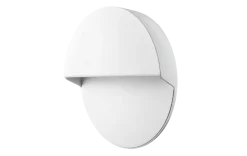 Outlet Sg Armaturen As Arlon round vegglampe utendørs 10W 2700 Kelvin IK10 IP65 - Dimbar Svart