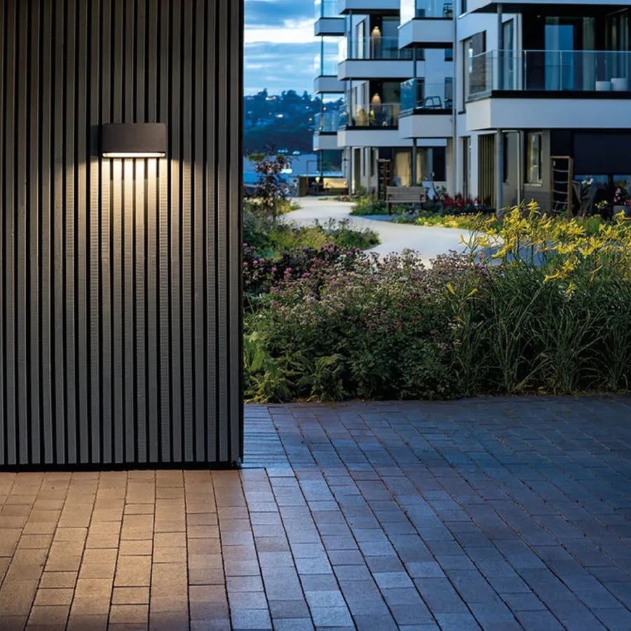Online Sg Armaturen As Arlon vegglampe utendørs 10W 2700 Kelvin IK10 IP65 - Dimbar