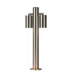 Best Lucide Arne pullert utendørs 2 arm IP44 GU10 50 cm - Satin Krom