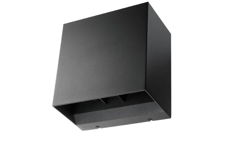 Outlet Sg Armaturen As Artes Midi vegglampe opp/ned utendørs 32W 2700K Dimbar Svart