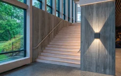 Outlet Sg Armaturen As Artes Midi vegglampe opp/ned utendørs 32W 2700K Dimbar Svart