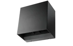 Best Sg Armaturen As Artes Midi vegglampe opp/ned utendørs 32W 3000K Dimbar Svart