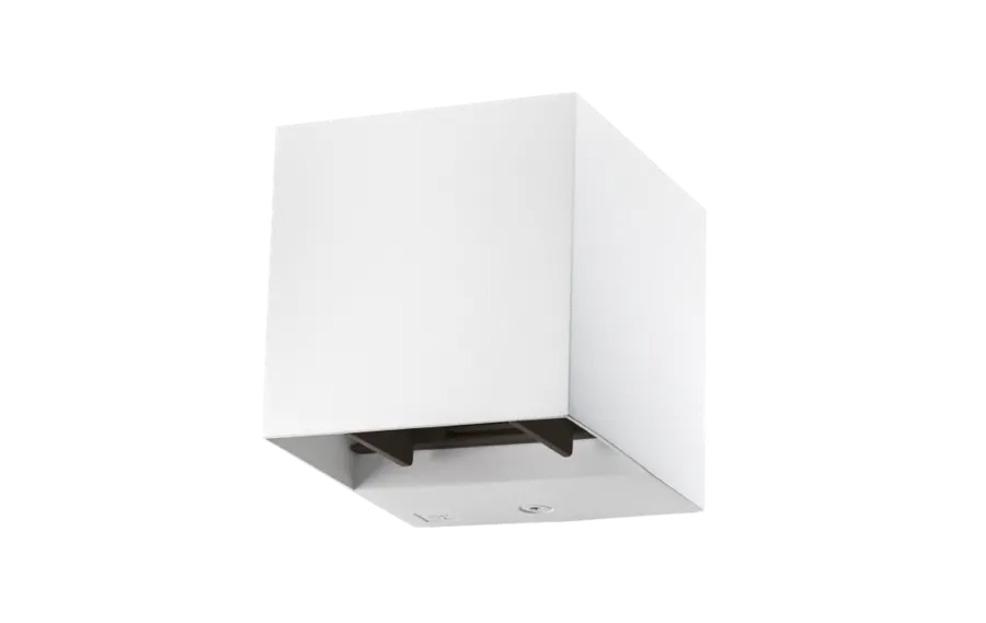 Sg Armaturen As Artes Mini 8W vegglampe opp/ned lys IP44 2700 Kelvin - Dimbar