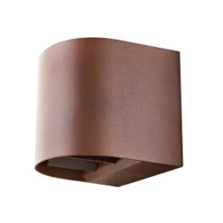 Online Sg Armaturen As Artes round vegglampe opp/ned utendørs IP65 8W 3000K Dimbar