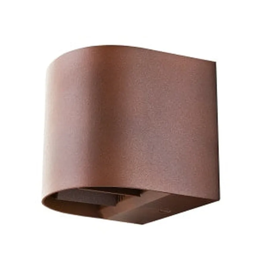 Outlet Sg Armaturen As Artes round vegglampe opp/ned utendørs IP65 8W 2700K Dimbar