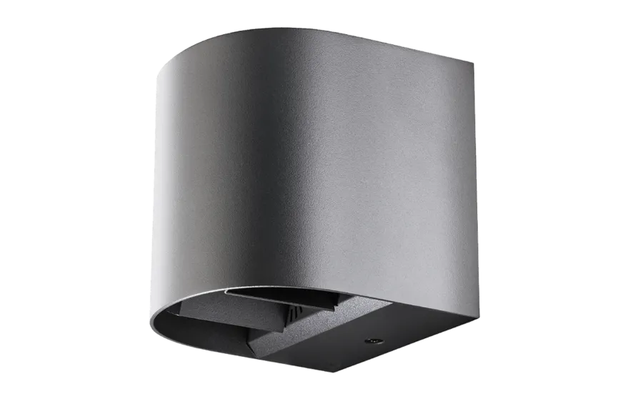 Outlet Sg Armaturen As Artes round vegglampe opp/ned utendørs IP65 8W 2700K Dimbar