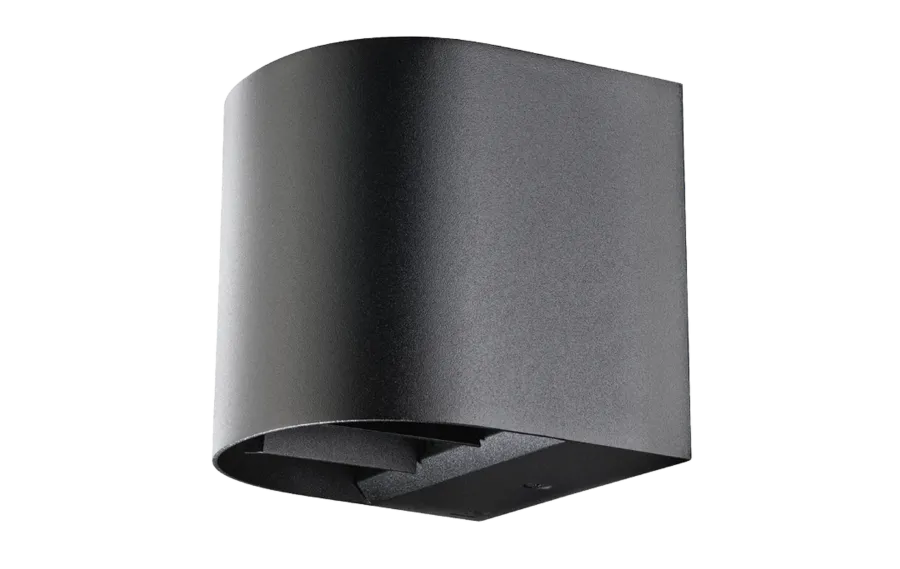 Outlet Sg Armaturen As Artes round vegglampe opp/ned utendørs IP65 8W 2700K Dimbar