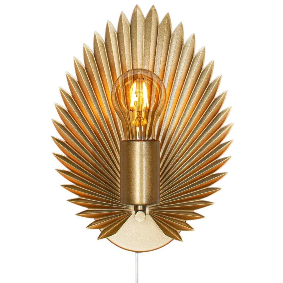 Sale By Rydens Aruba vegglampe Gull