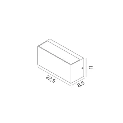 Online Norlys Asker 1511 8W LED ned lys