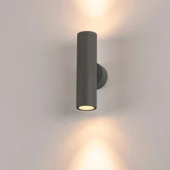 Clearance Slv Astina vegglampe utendørs opp/ned IP44 Aluminium