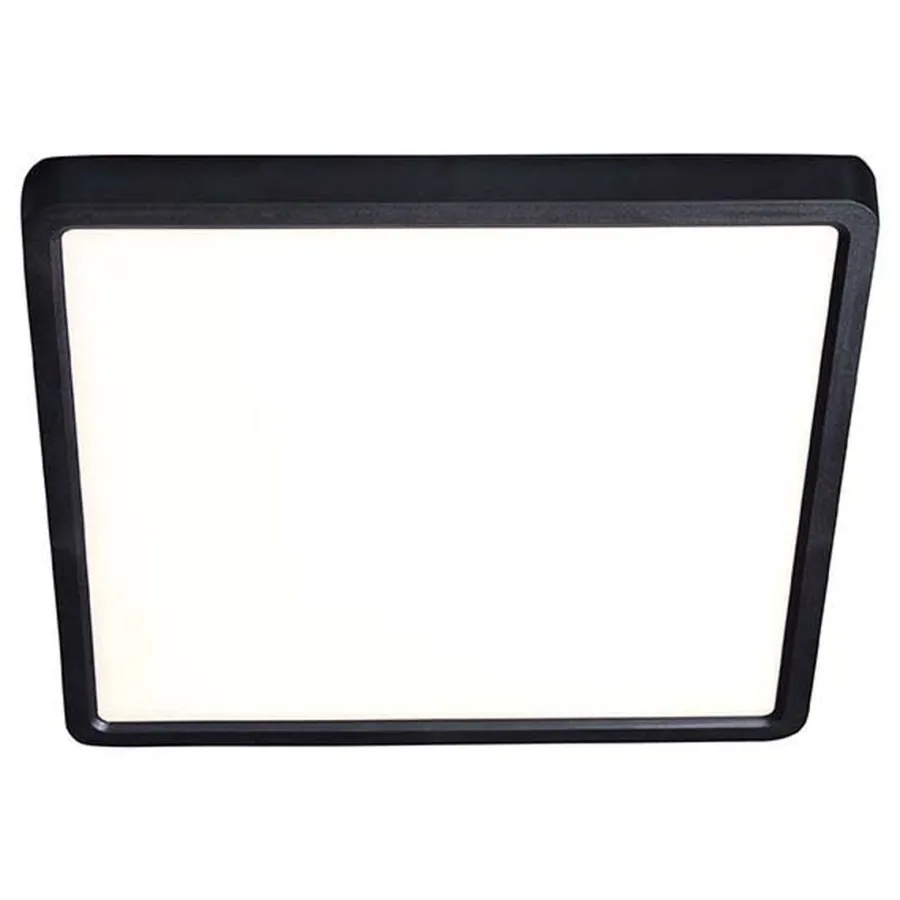 Outlet Ms - belysning Astor taklampe 30x30 cm 2800K 24W Dimbar - Svart