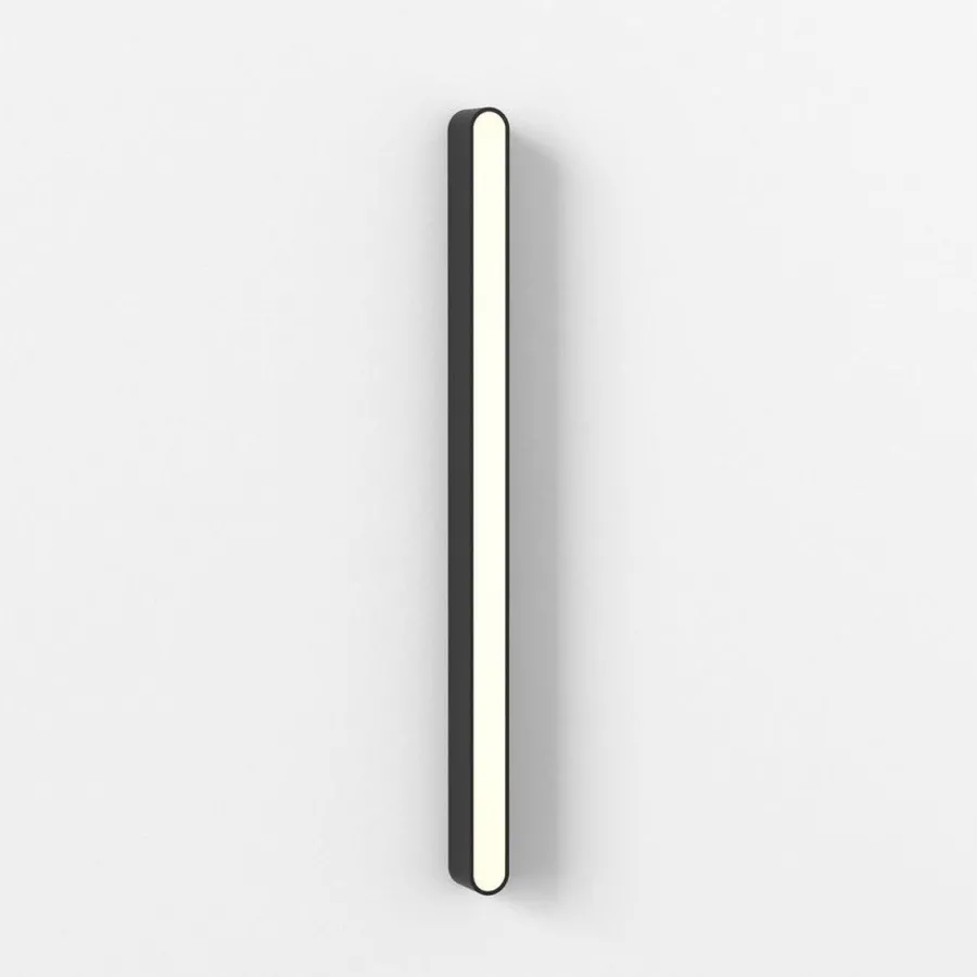 Best Astro Lighting Atticus 900 vegglampe for baderom IP44 16,8W 3000 Kelvin - Dimbar Svart