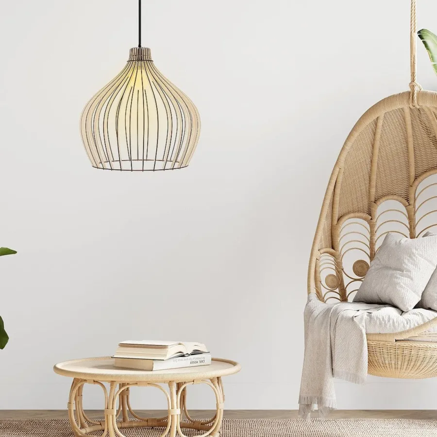 Temar Aurora spile takpendel 58 cm - Natur