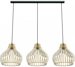 Outlet Temar Aurora spile takpendel 3 lys - Natur