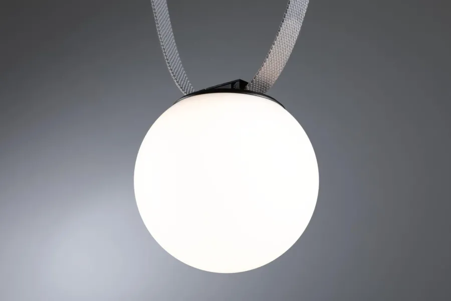 Best Paulmann Ball lampeskjerm til ULine belte system 8W 3000 Kelvin Hvit