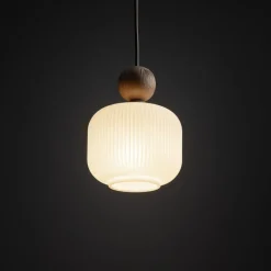 Hot TK Lighting Ballo takpendel 1-lys Hvit / Trefarget