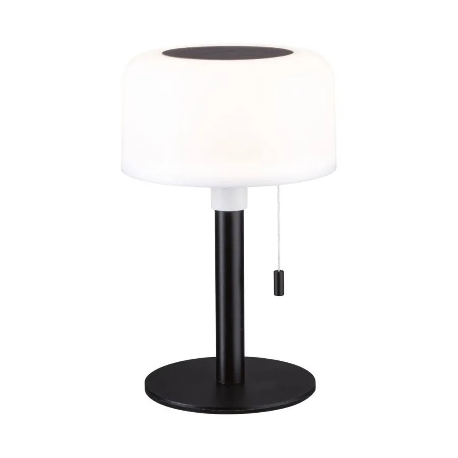 Sale Paulmann Bartja bordlampe oppladbar via USB eller solcelle 2700 Kelvin IP44