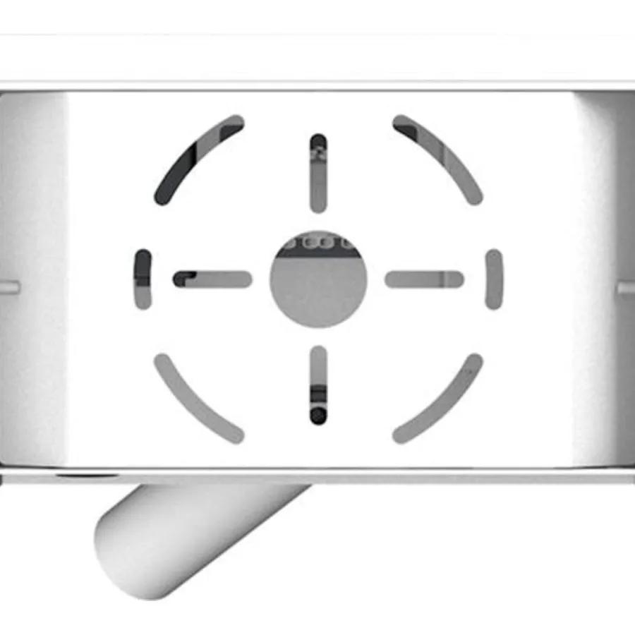 Sale Aneta Lighting Bedside vegglampe 3W 2700 Kelvin med trådløs hurtig lader og USB A og C
