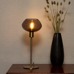 New Aneta Lighting Bell bordlampe 37,5 cm Svart / Opal