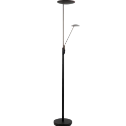 Sale Ms - belysning Bergamo gulvlampe m/lesearm 28+5W 183 cm 3000 Kelvin - Dimbar