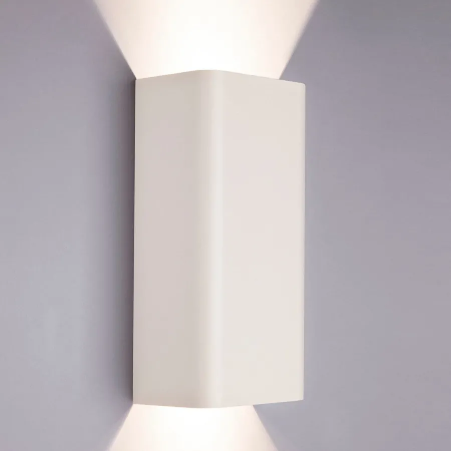 Online Nowodvorski Bergen vegglampe opp/ned lys - Hvit