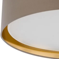 Outlet TK Lighting Bilbao taklampe 60 cm Svart / Gullfarget