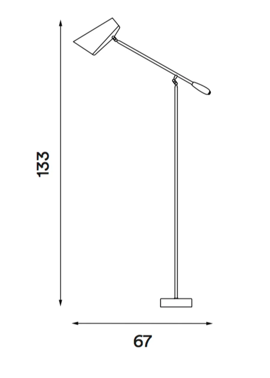 Hot Northern Birdy gulvlampe