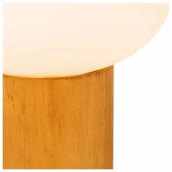 Hot Lucide Birtle bordlampe 23 cm Tre / Hvit